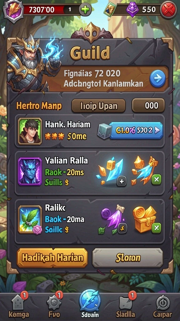 333v - Tampilan karakter utama yang menawan dan unik.