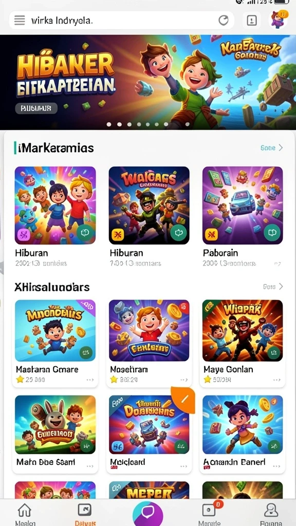 9sl - Tampilan mode multiplayer yang memungkinkan bertanding dengan teman.