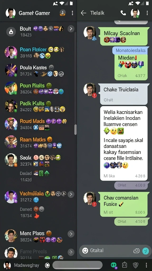 afaf - Karakter-karakter unik yang bisa dipilih oleh pemain.