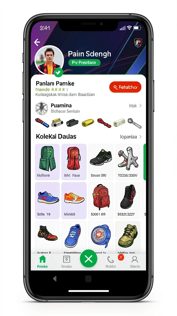 hajar777 - Tampilan menu utama yang interaktif dan menarik.