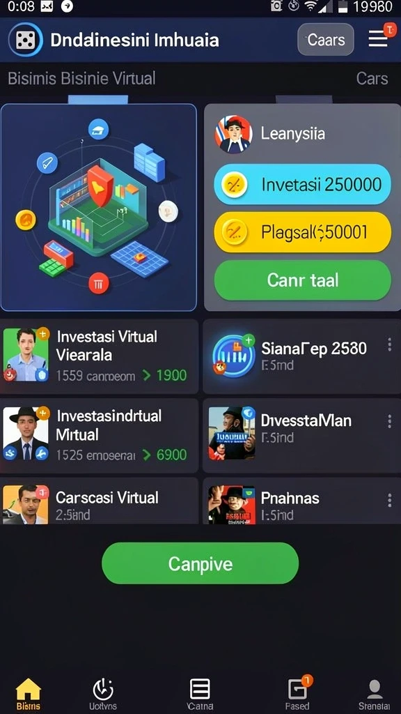 vt789 - Screenshot menampilkan karakter utama dalam pertempuran.